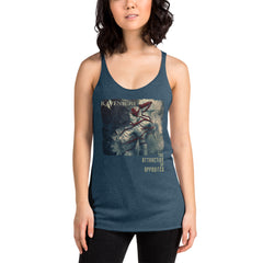 The Attraction Of Opposites Women's Racerback Tank