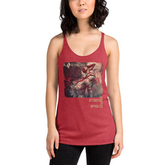 The Attraction Of Opposites Women's Racerback Tank