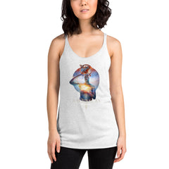 The Invisible Women's Racerback Tank